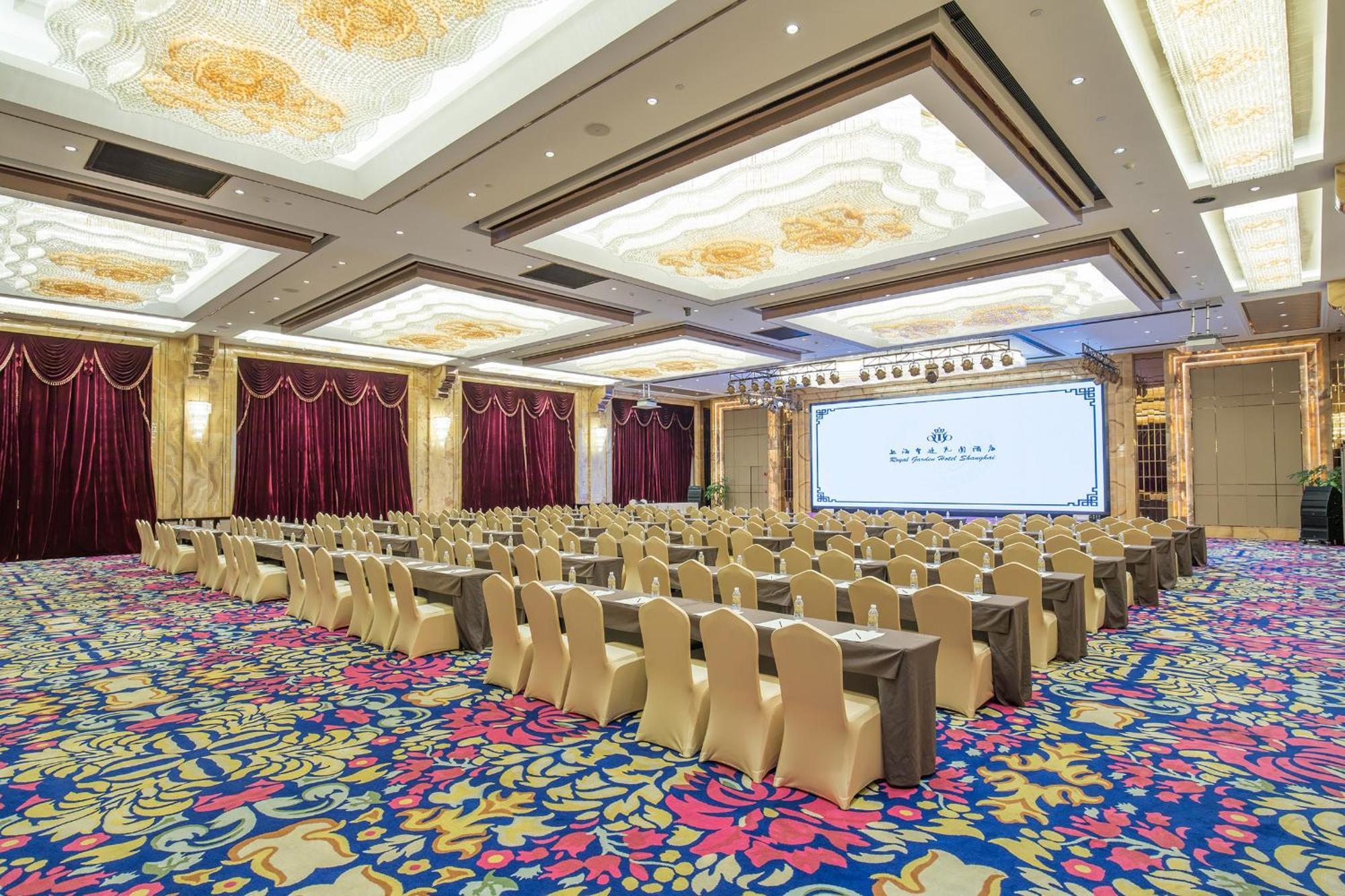 Royal Garden Hotel Shanghai-Free Shuttle To And From Disney & Pvg & Close Metro Line2 Easy To Sha New Expo Esterno foto
