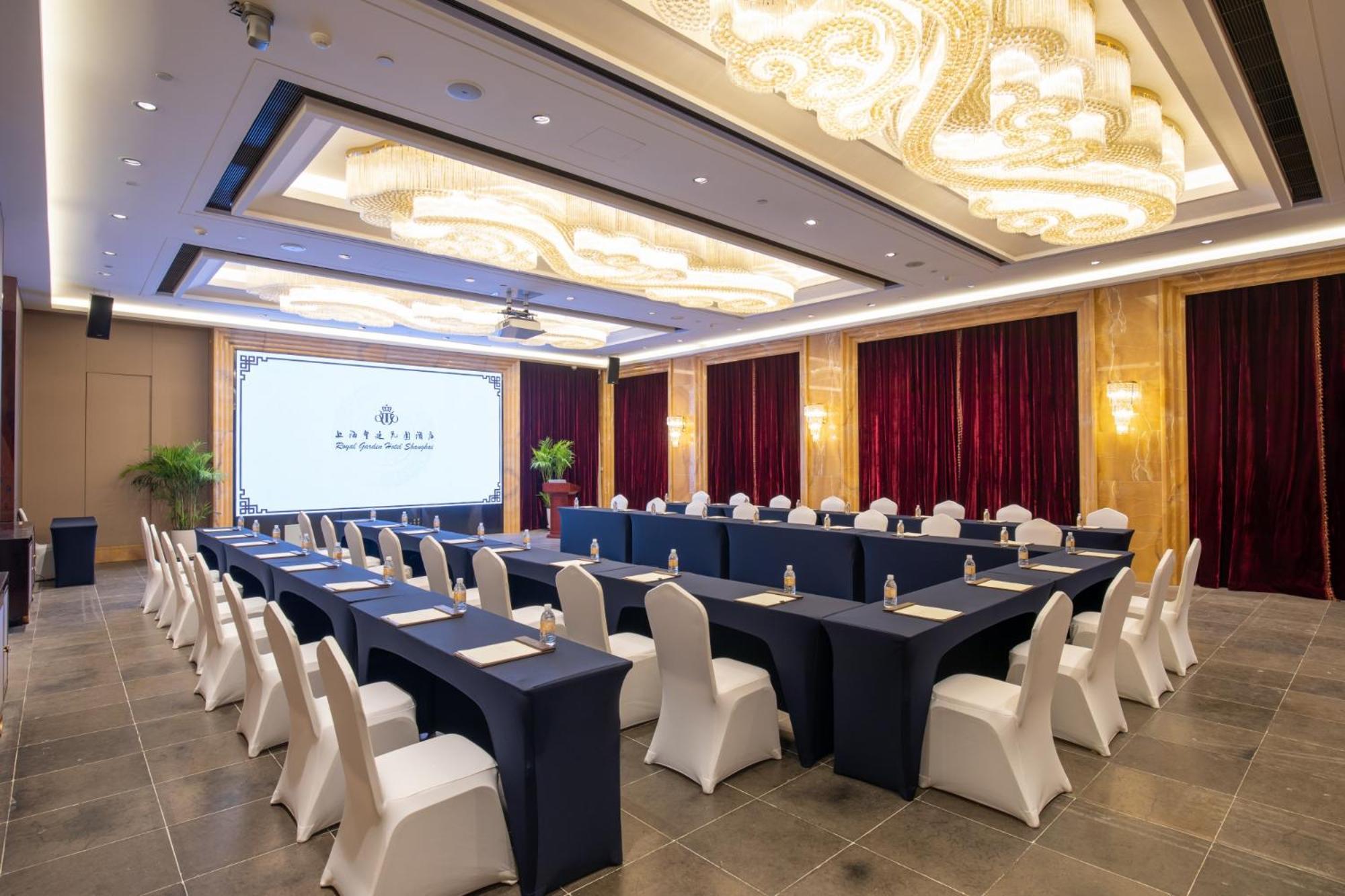 Royal Garden Hotel Shanghai-Free Shuttle To And From Disney & Pvg & Close Metro Line2 Easy To Sha New Expo Esterno foto