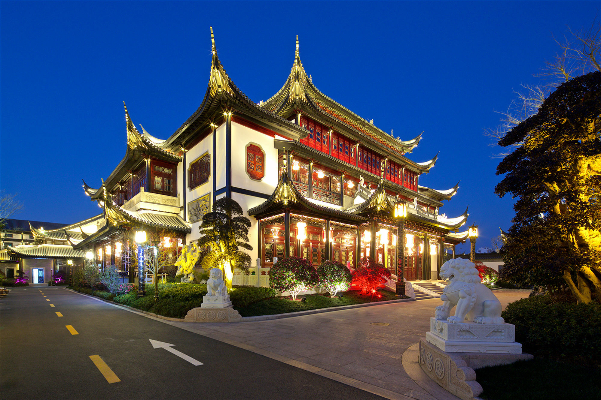 Royal Garden Hotel Shanghai-Free Shuttle To And From Disney & Pvg & Close Metro Line2 Easy To Sha New Expo Esterno foto